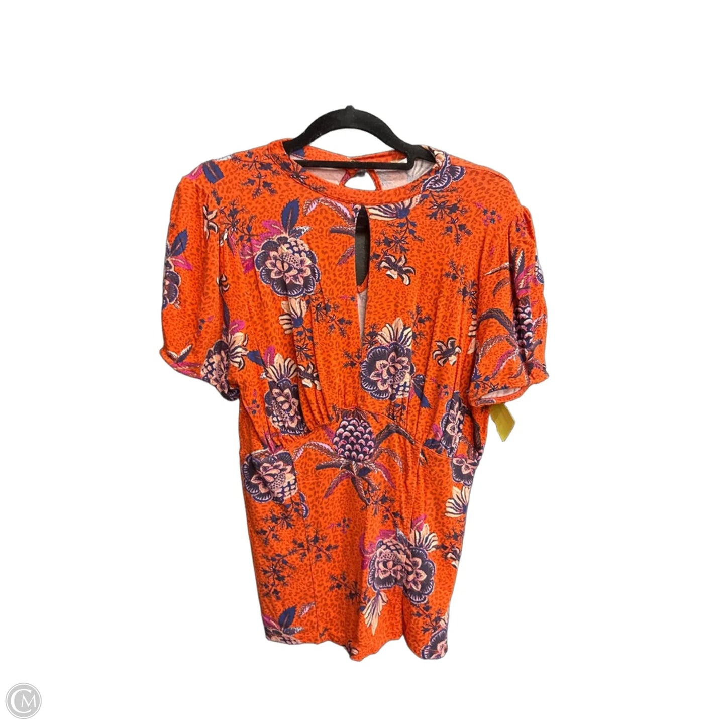 Top Short Sleeve By Free People In Red, Size: L