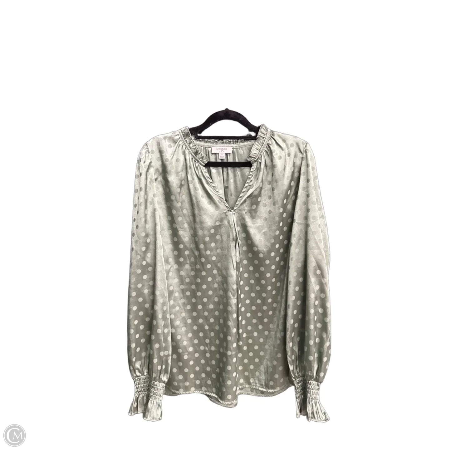 Top Long Sleeve By Umgee In Green, Size: S