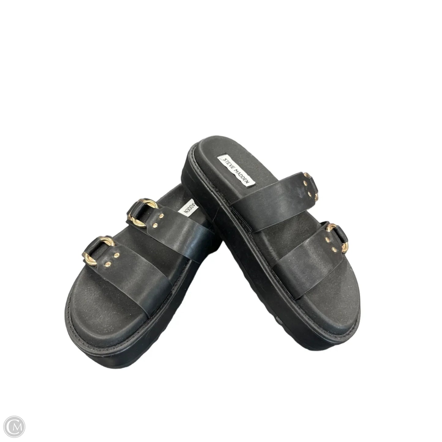 Shoes Flats By Steve Madden In Black, Size: 8