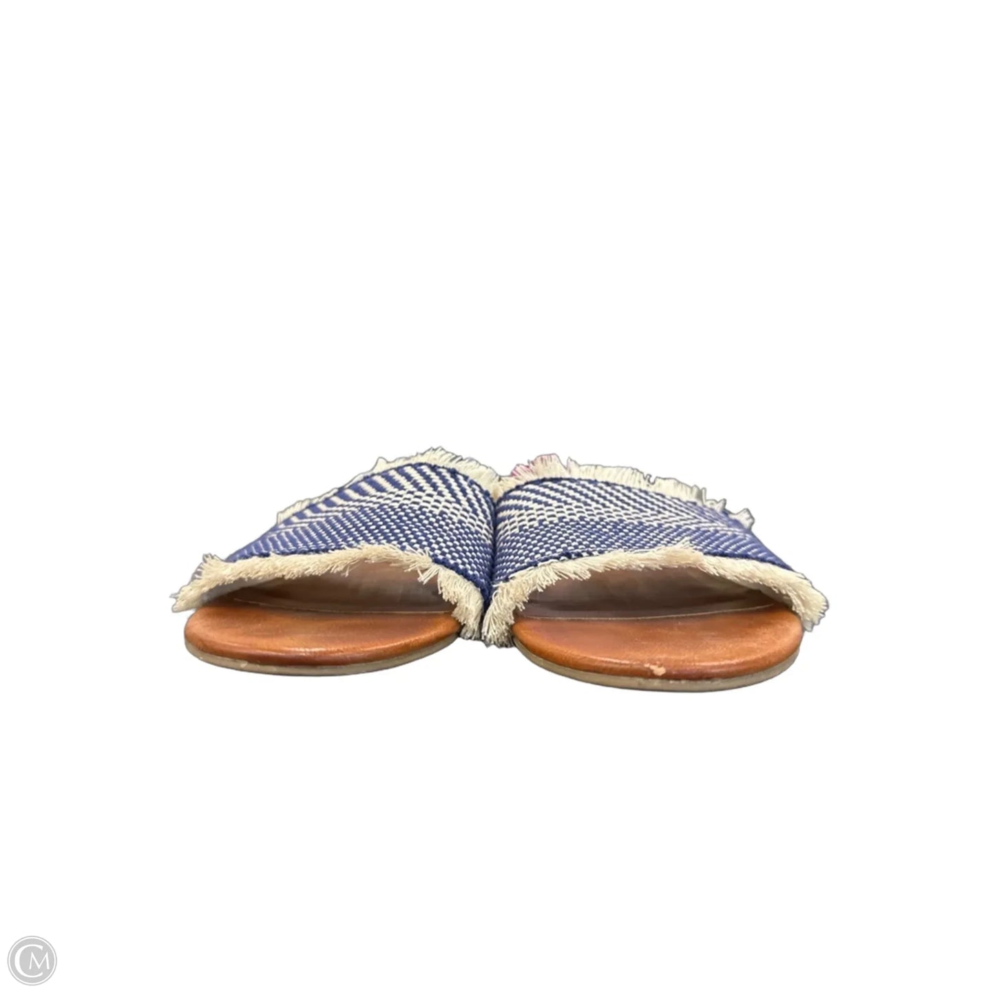 Sandals Flats By Universal Thread In Blue, Size: 8