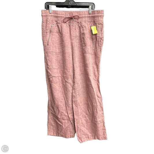 Pants Linen By Athleta In Red, Size: 14