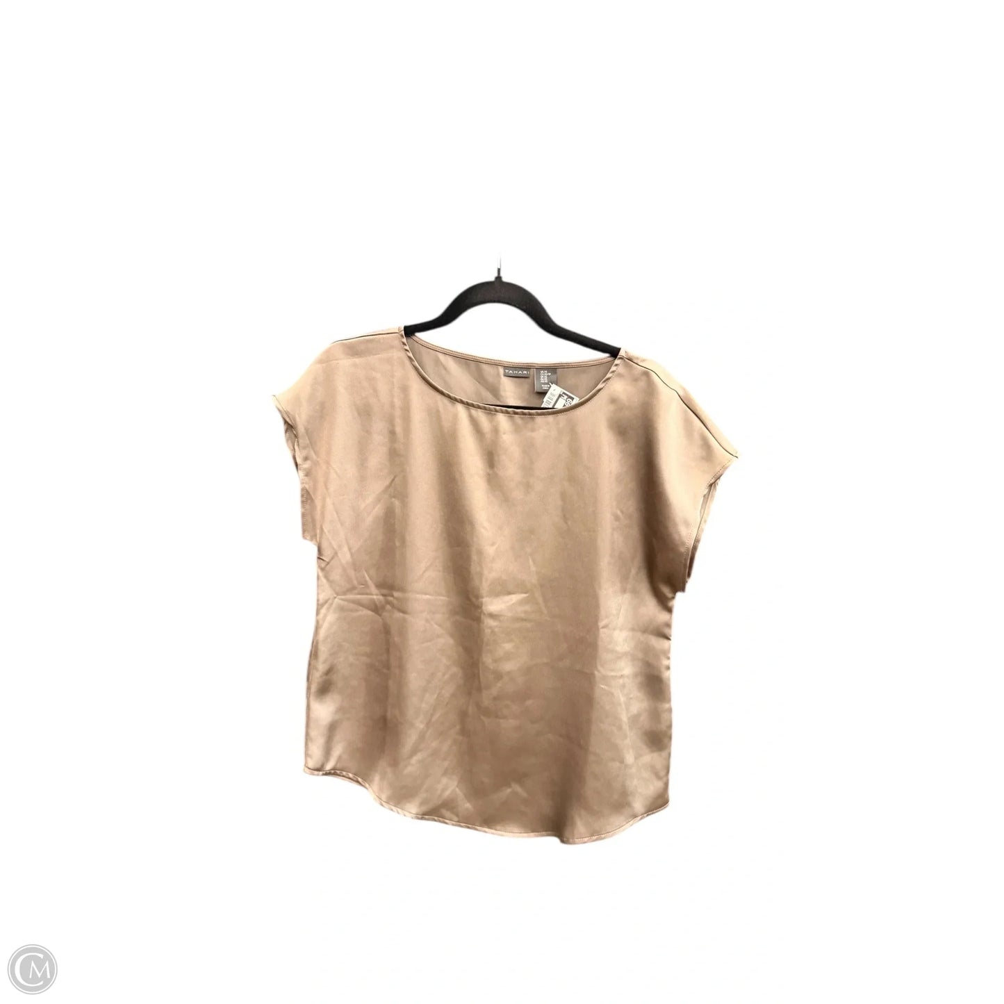 Top Sleeveless By Tahari In Brown, Size: Xs