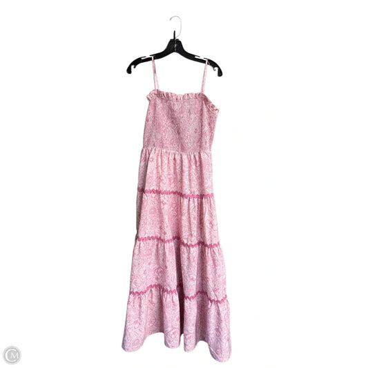 Dress Casual Maxi By Entro In Pink, Size: L