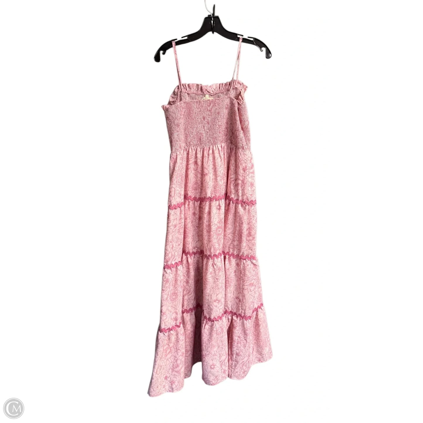 Dress Casual Maxi By Entro In Pink, Size: L