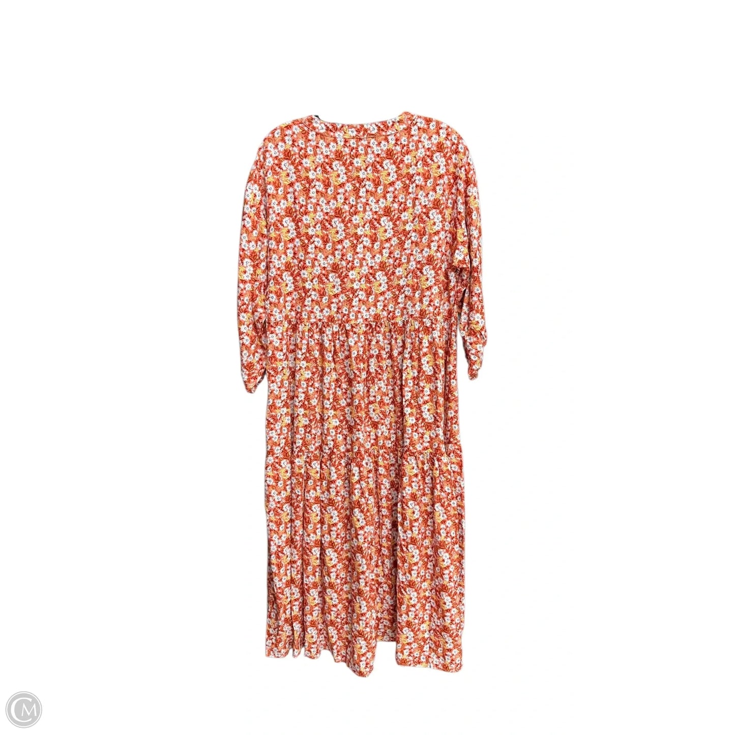 Dress Casual Maxi By Easel In Orange, Size: S
