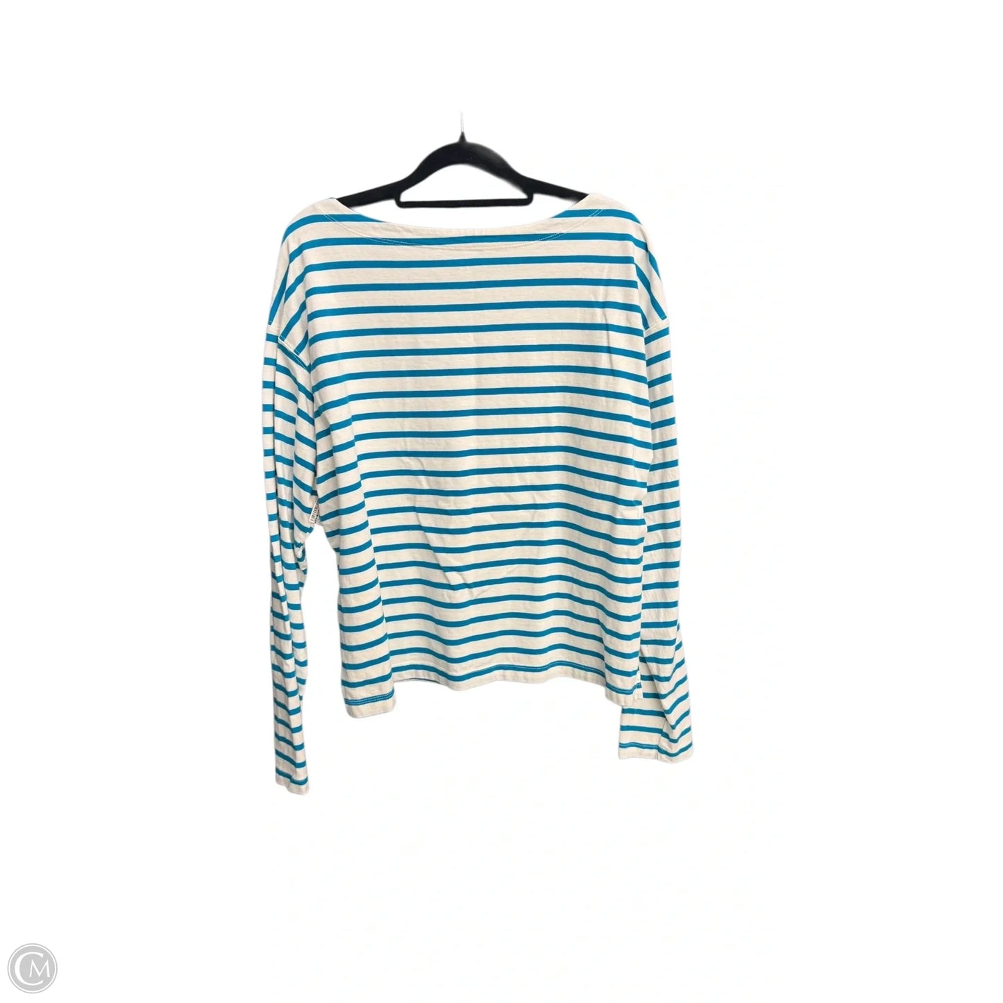 Top Long Sleeve By Old Navy In Striped Pattern, Size: M