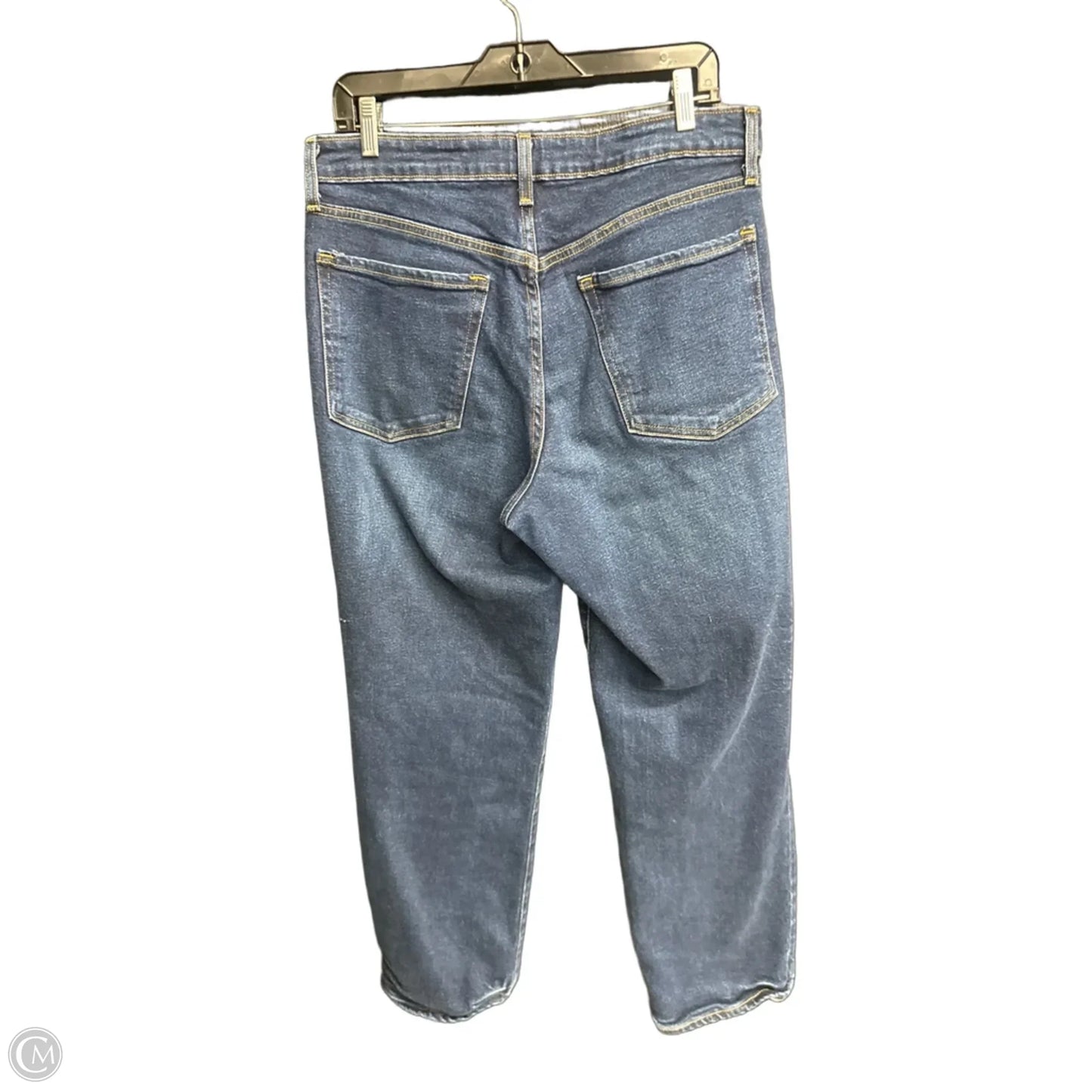 Jeans Straight By Old Navy In Blue Denim, Size: 12