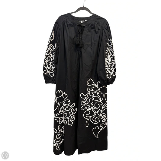 Dress Casual Maxi By Chicos In Black, Size: 2x