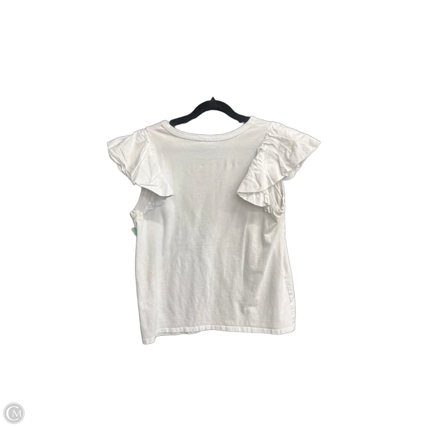 Top Sleeveless By Entro In White, Size: L
