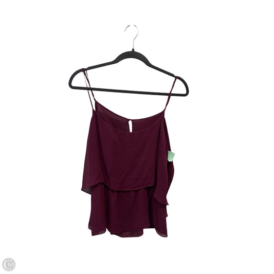 Top Sleeveless By Elizabeth And James In Purple, Size: M