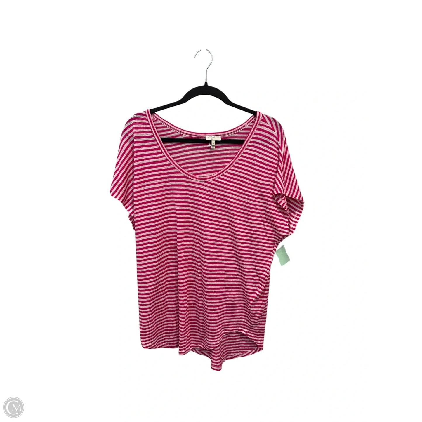 Top Short Sleeve By Clothes Mentor In Pink, Size: M