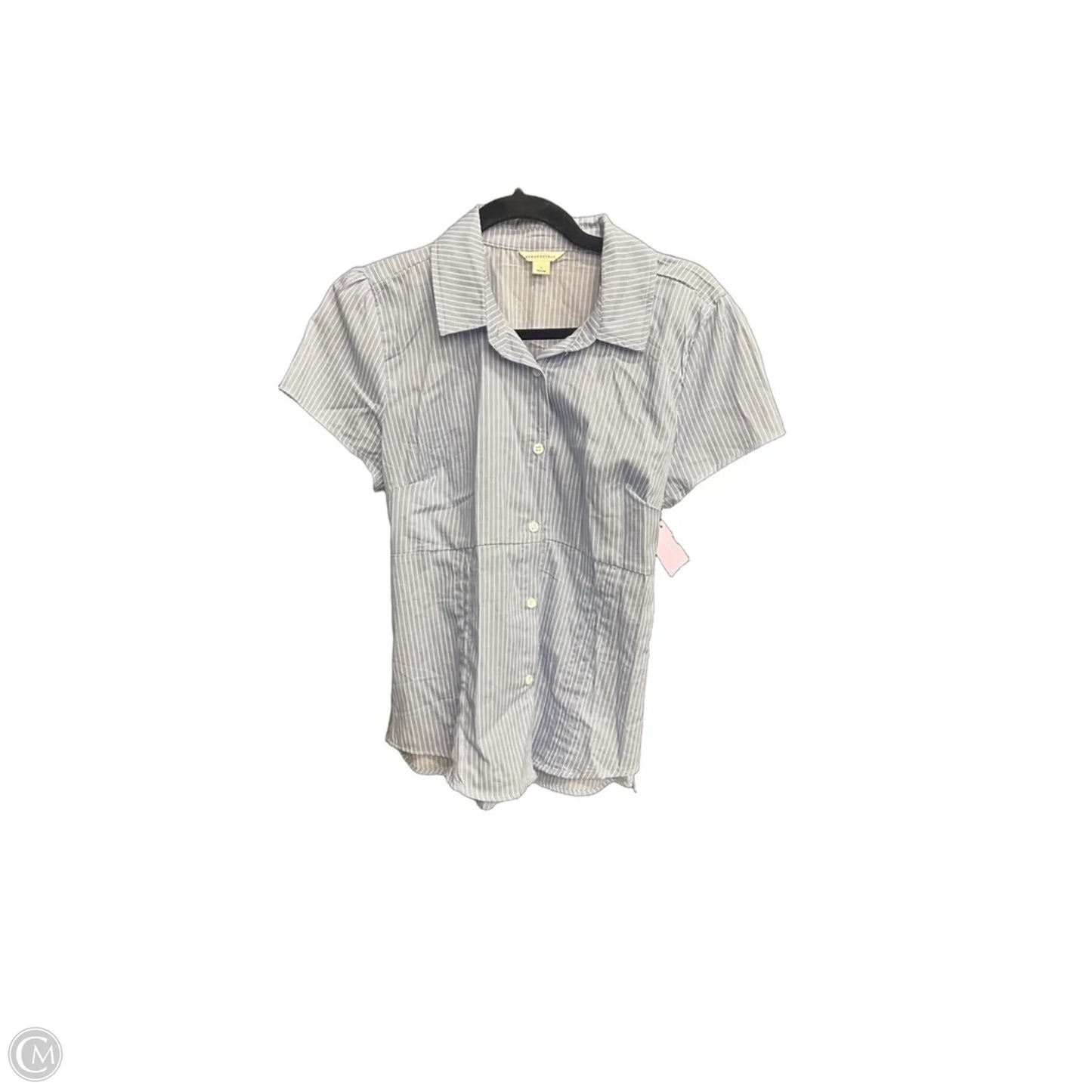 Top Short Sleeve By Aeropostale In Blue, Size: L