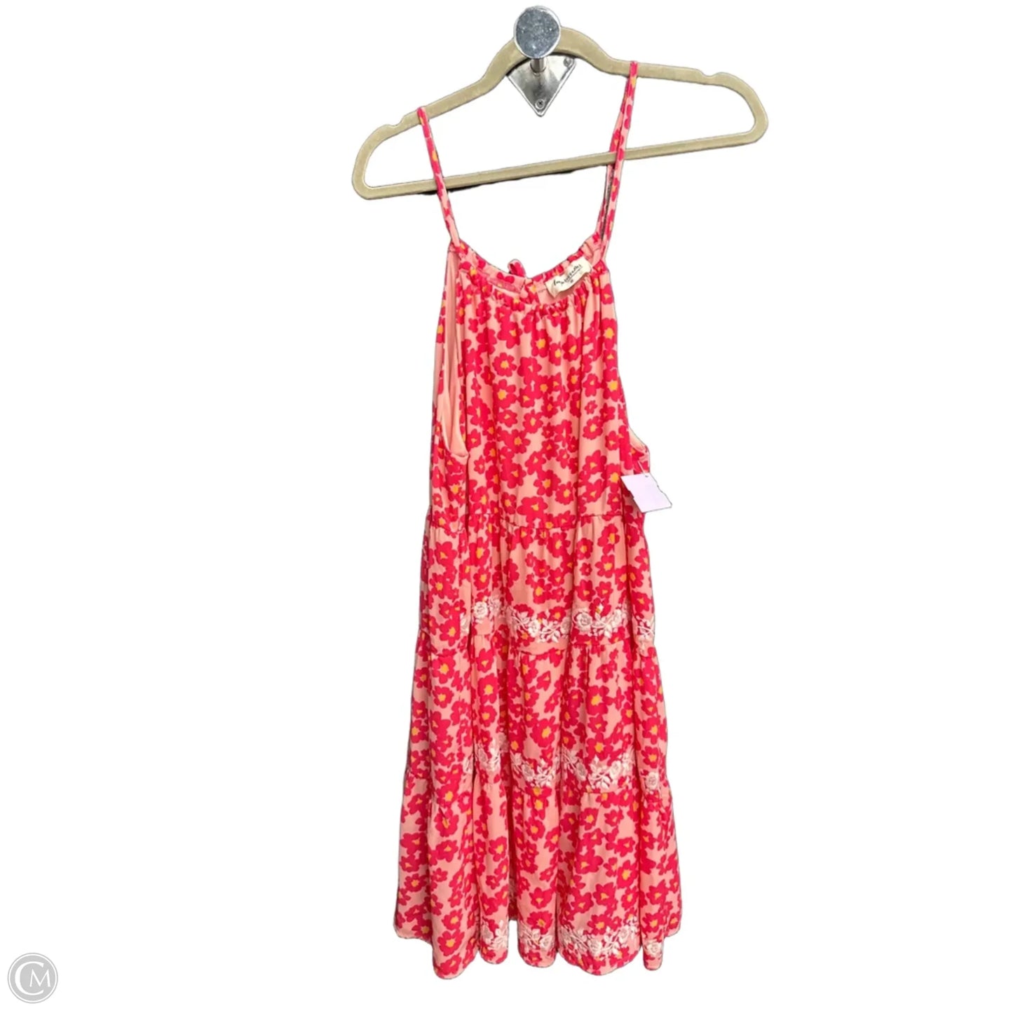 Dress Casual Midi By Impressions In Pink, Size: M