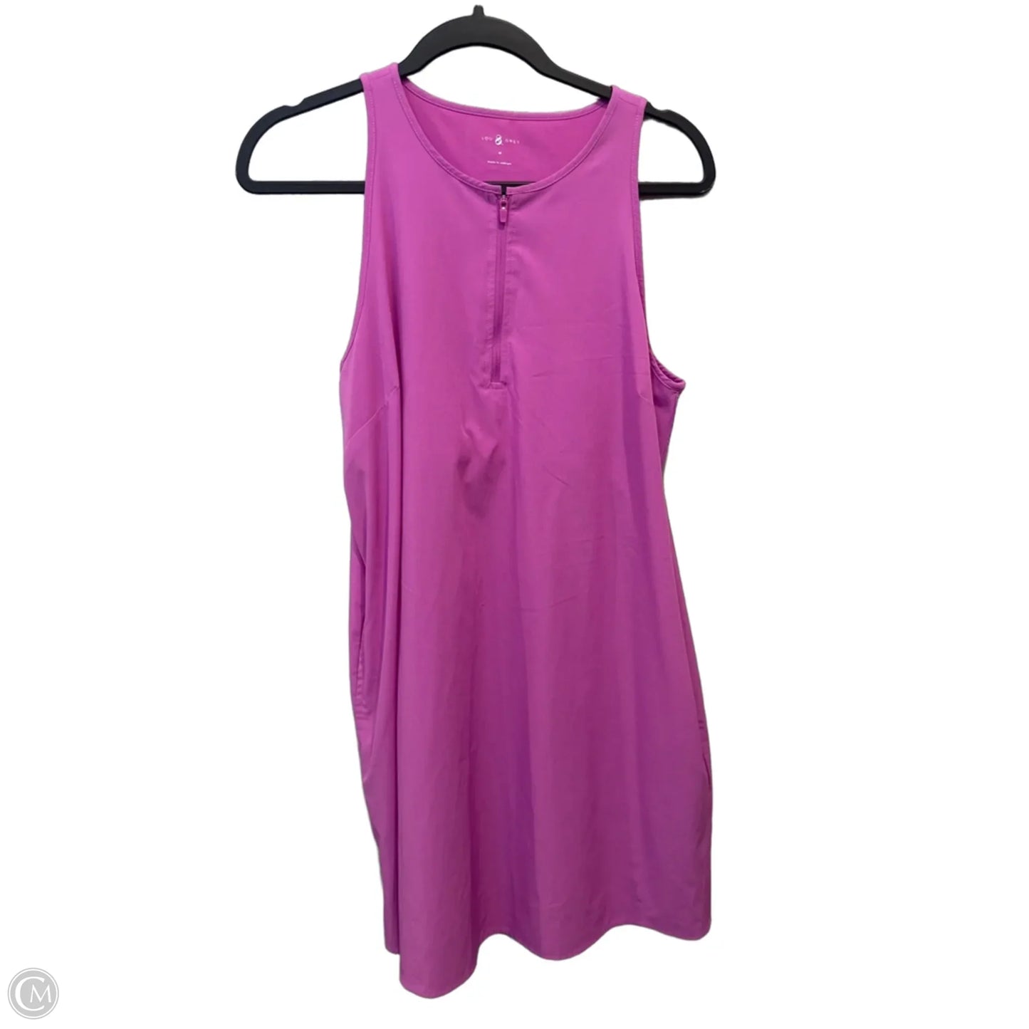 Athletic Dress By Lou And Grey In Purple, Size: M