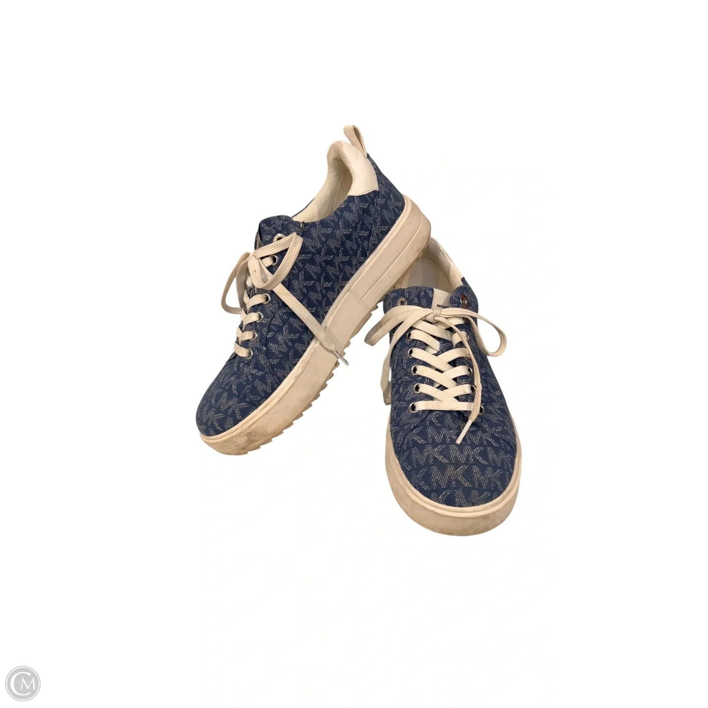 Shoes Sneakers By Michael By Michael Kors In Blue Denim, Size: 7.5