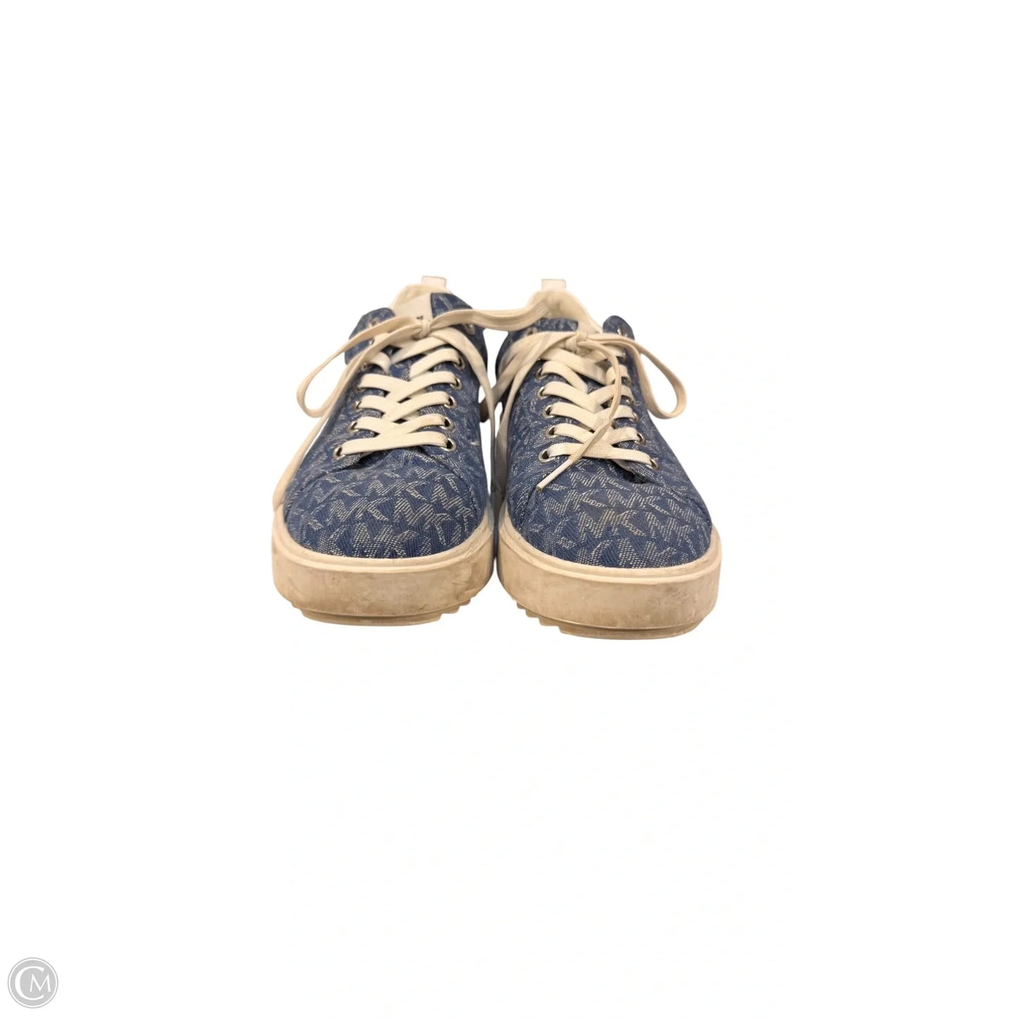 Shoes Sneakers By Michael By Michael Kors In Blue Denim, Size: 7.5