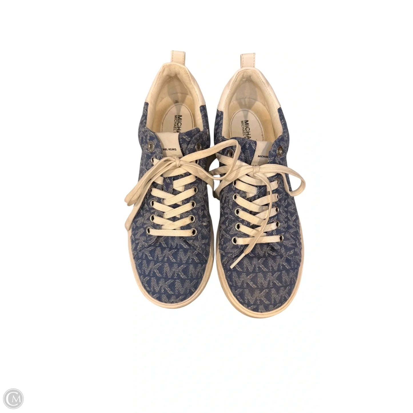 Shoes Sneakers By Michael By Michael Kors In Blue Denim, Size: 7.5