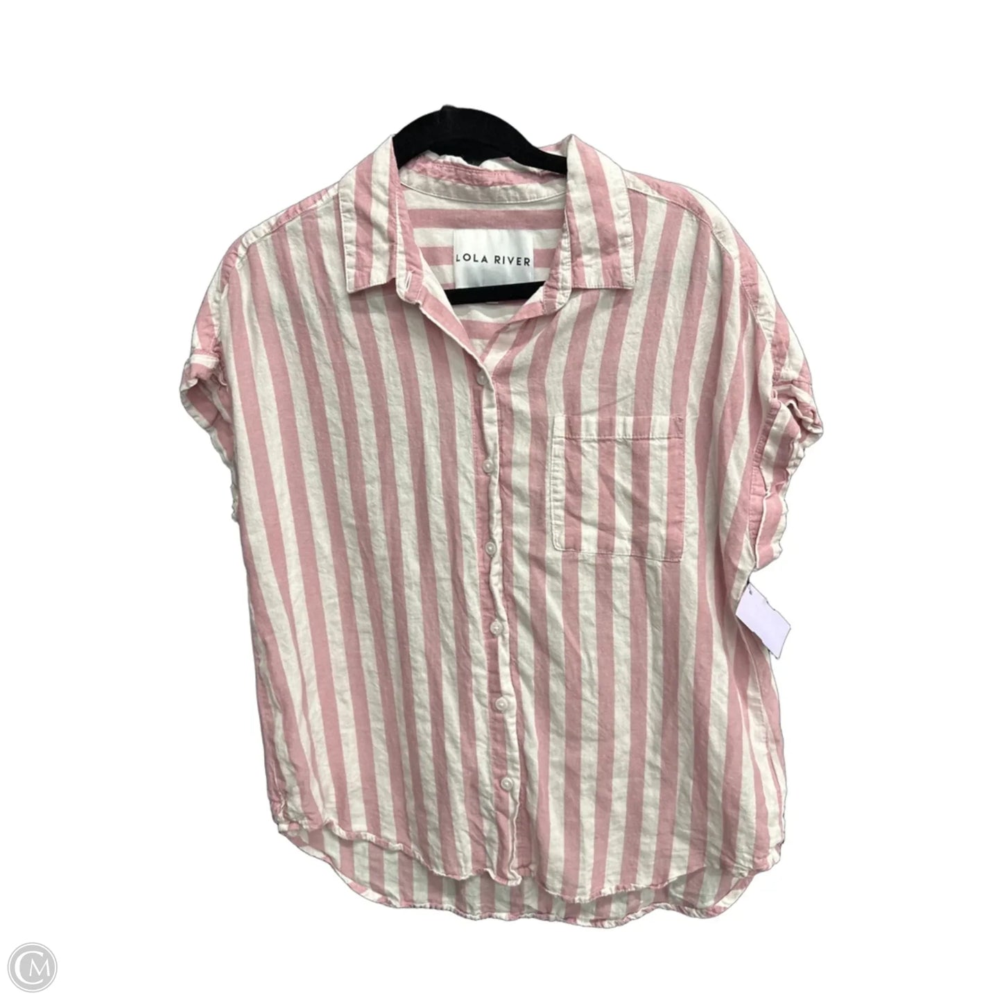 Top Sleeveless By Lola River In Pink, Size: M