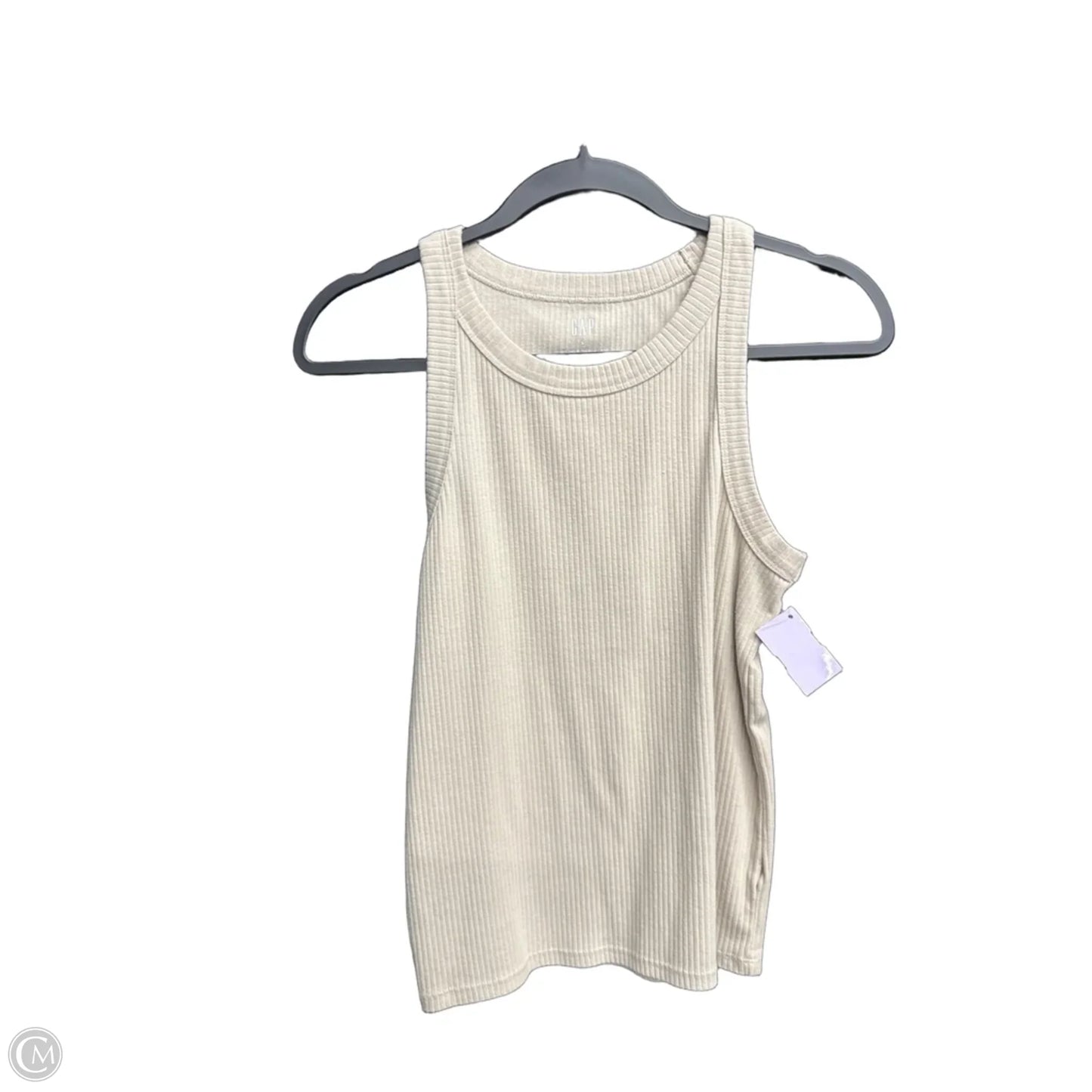 Tank Top By Gap In Beige, Size: S