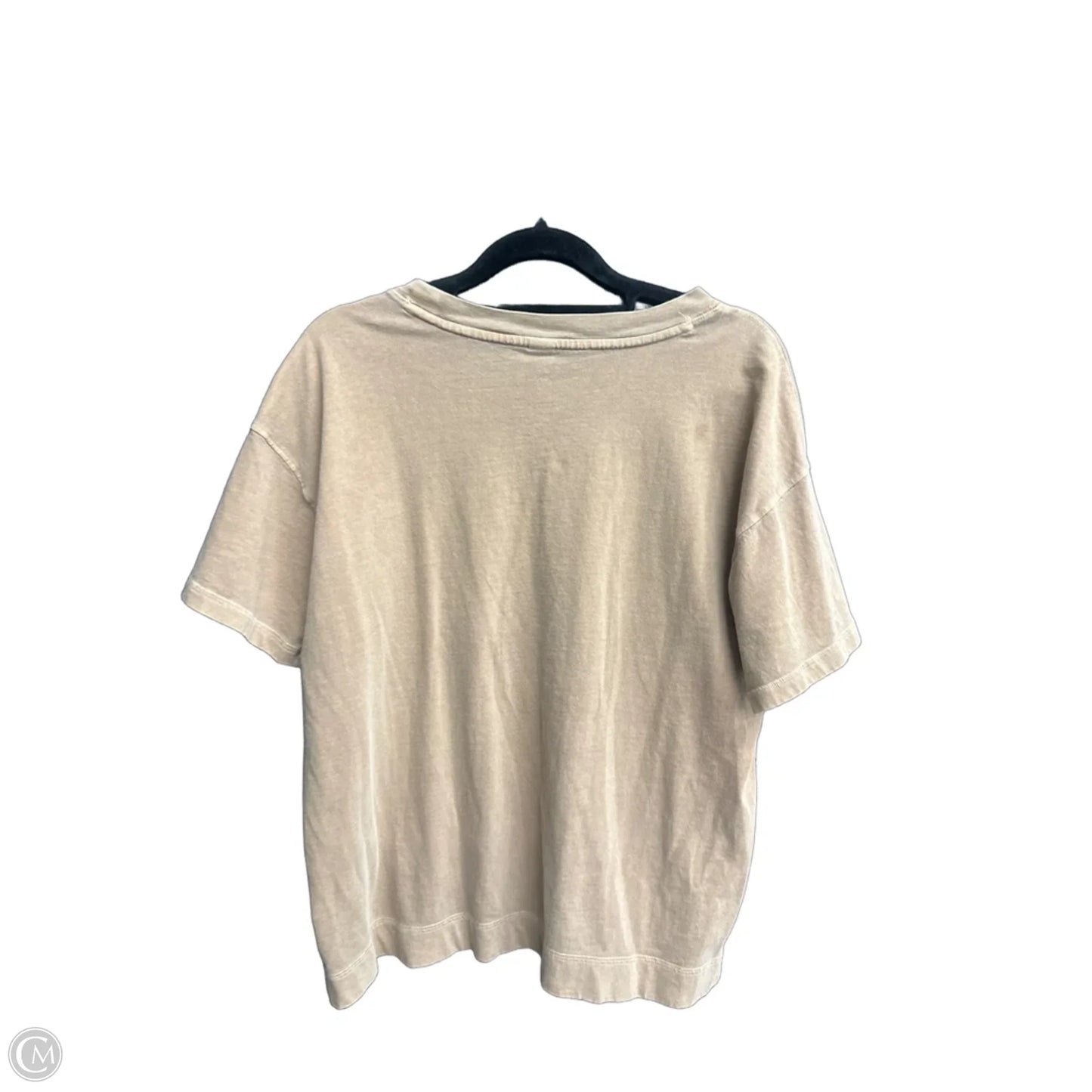 Top Short Sleeve Basic By Old Navy In Brown, Size: S