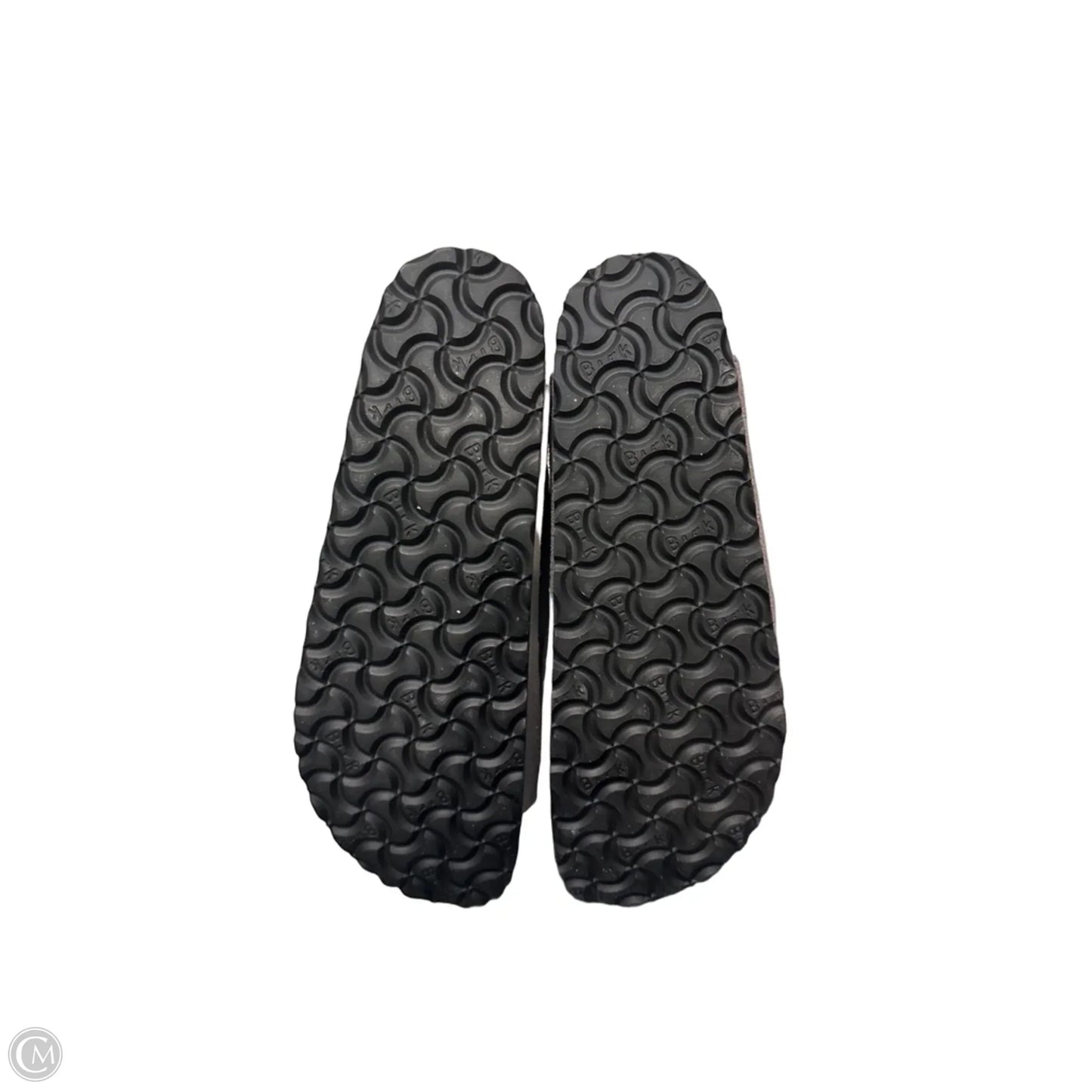 Sandals Flats By Birkenstock In Grey, Size: 9