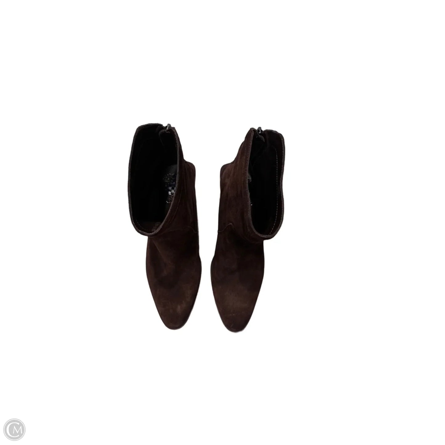 Boots Ankle Heels By Vince Camuto In Brown, Size: 9