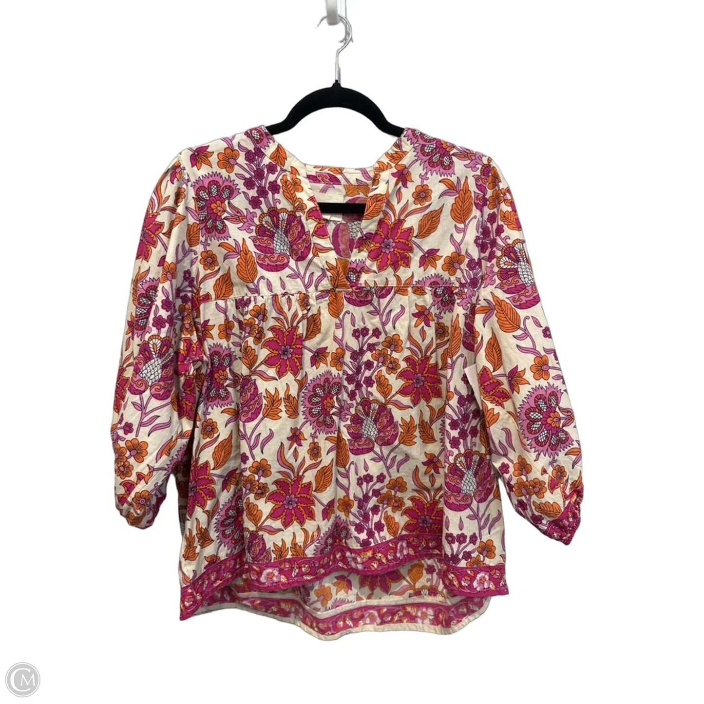 Top Short Sleeve By Clothes Mentor In Purple, Size: L