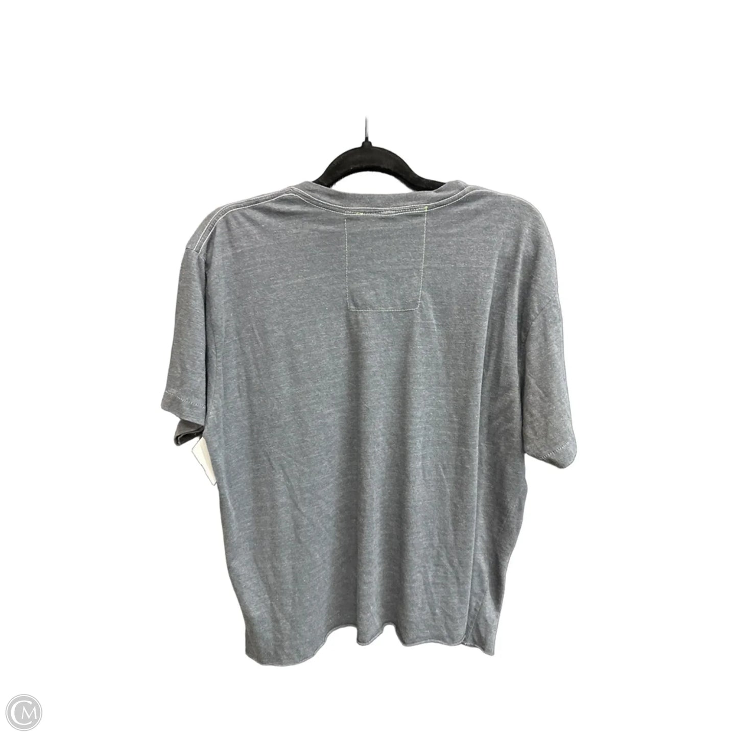 Top Short Sleeve By Clothes Mentor In Grey, Size: Xl