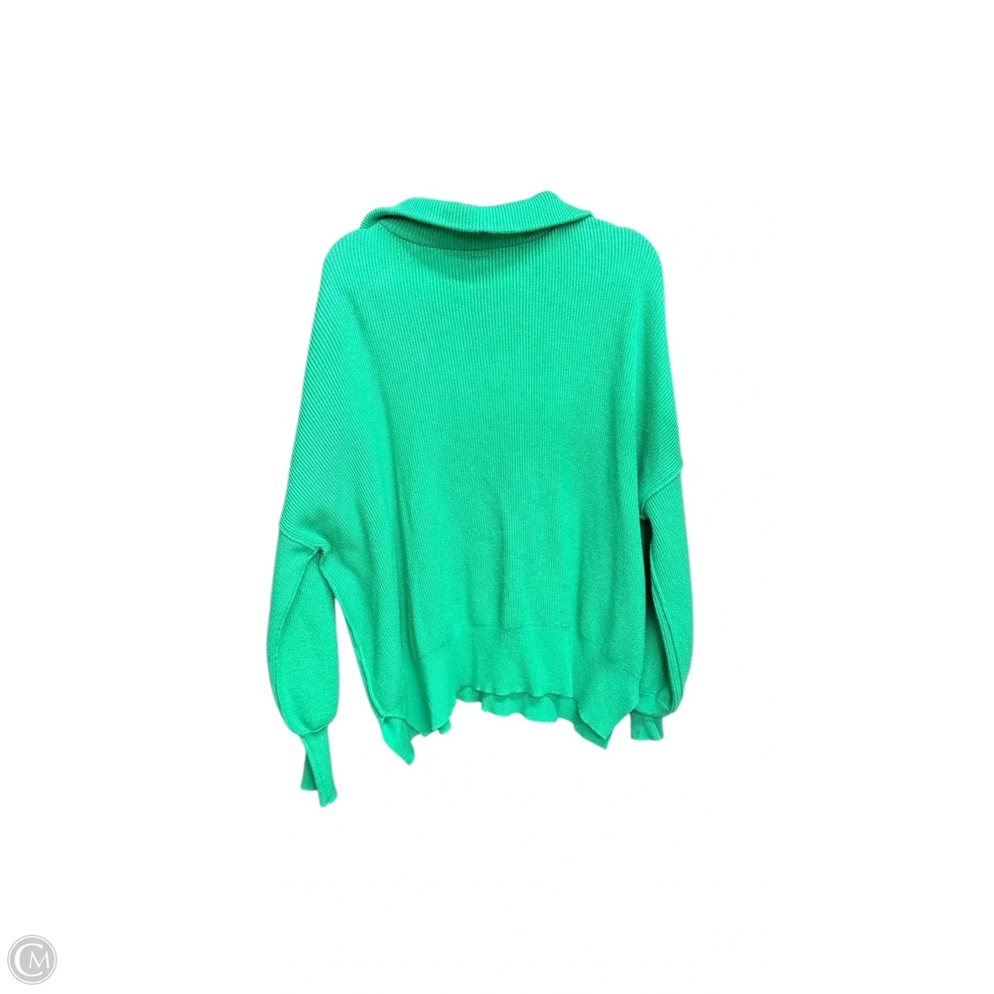 Sweater By Clothes Mentor In Green, Size: L