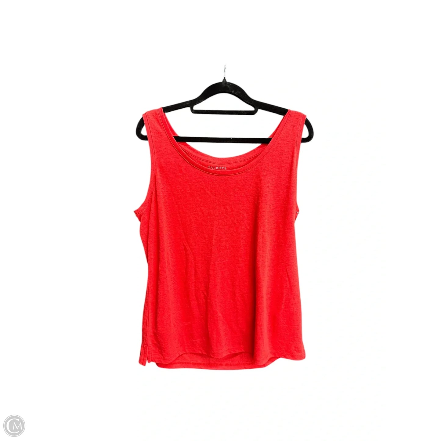 Top Sleeveless Basic By Talbots In Red, Size: M