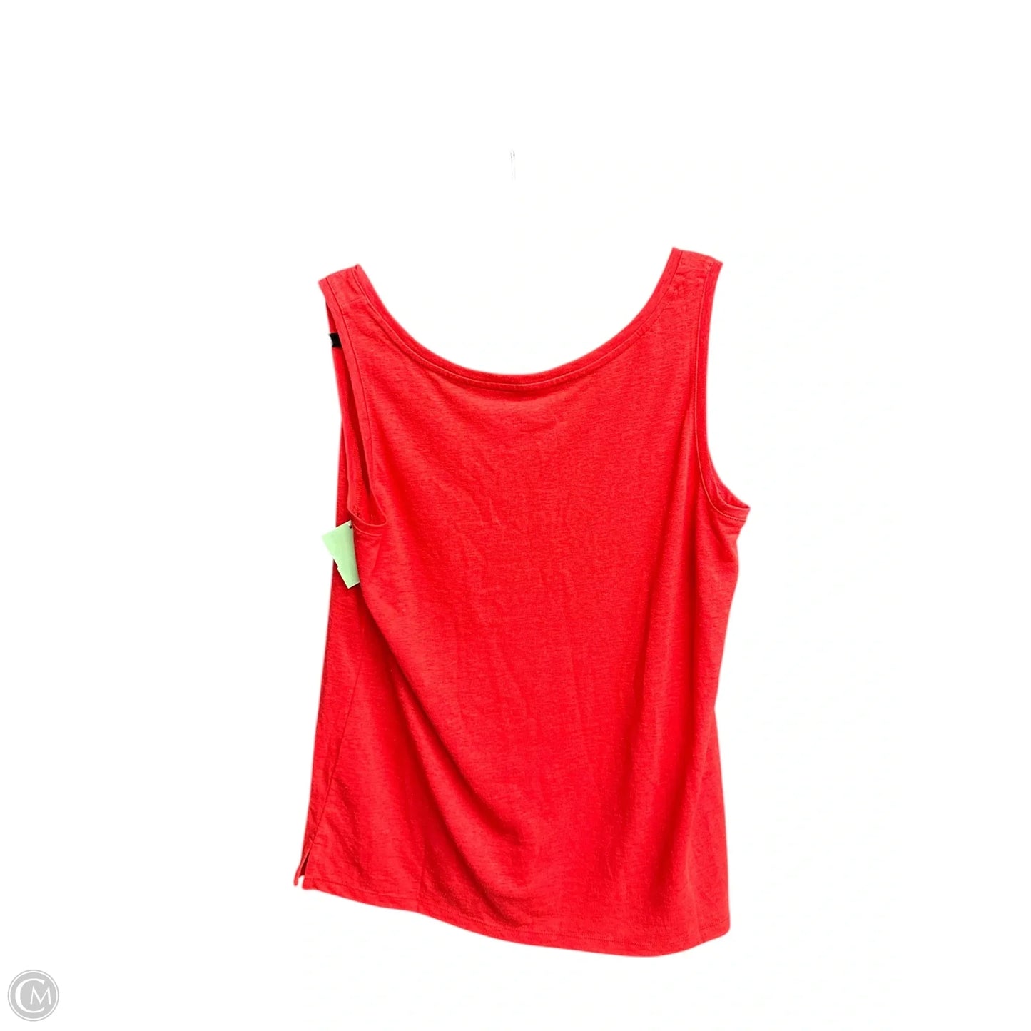 Top Sleeveless Basic By Talbots In Red, Size: M