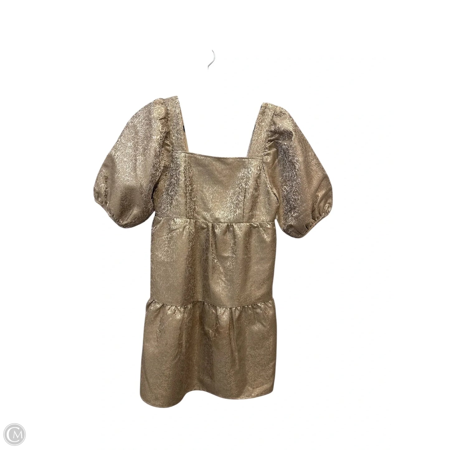 Dress Party Short By Versona In Gold, Size: S