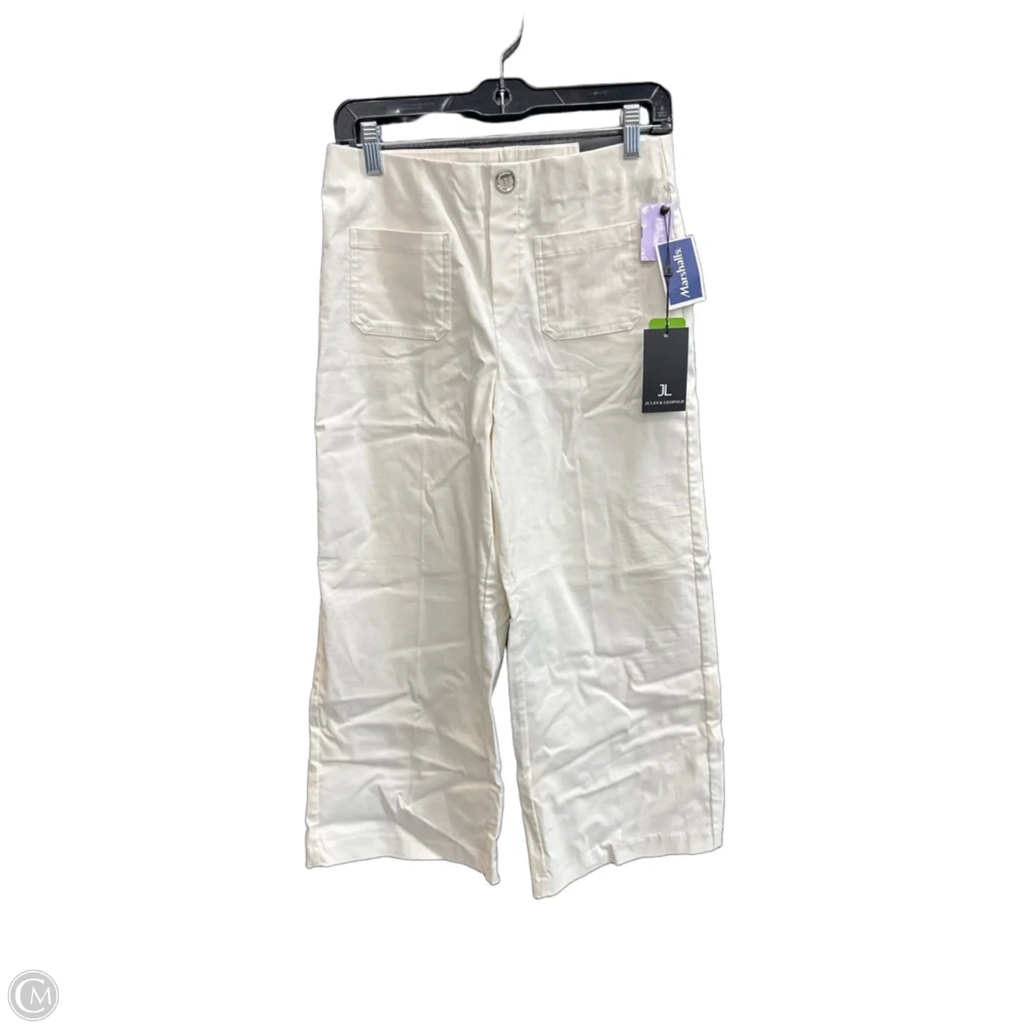 Pants Dress By Jules & Leopold In White, Size: 4l
