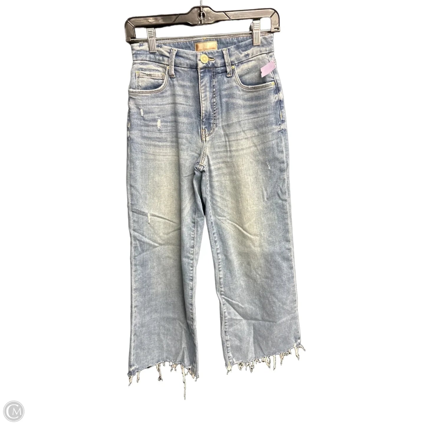 Jeans Straight By Kut In Blue Denim, Size: 0
