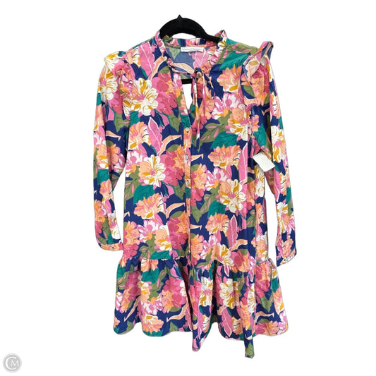 Dress Casual Short By Michelle Mcdowell In Floral Print, Size: S