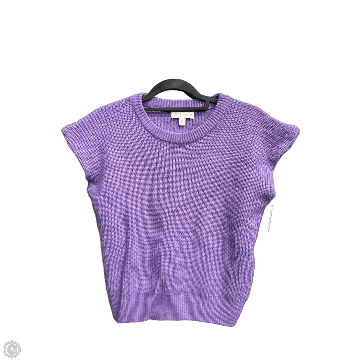 Sweater By She + Sky In Purple, Size: M