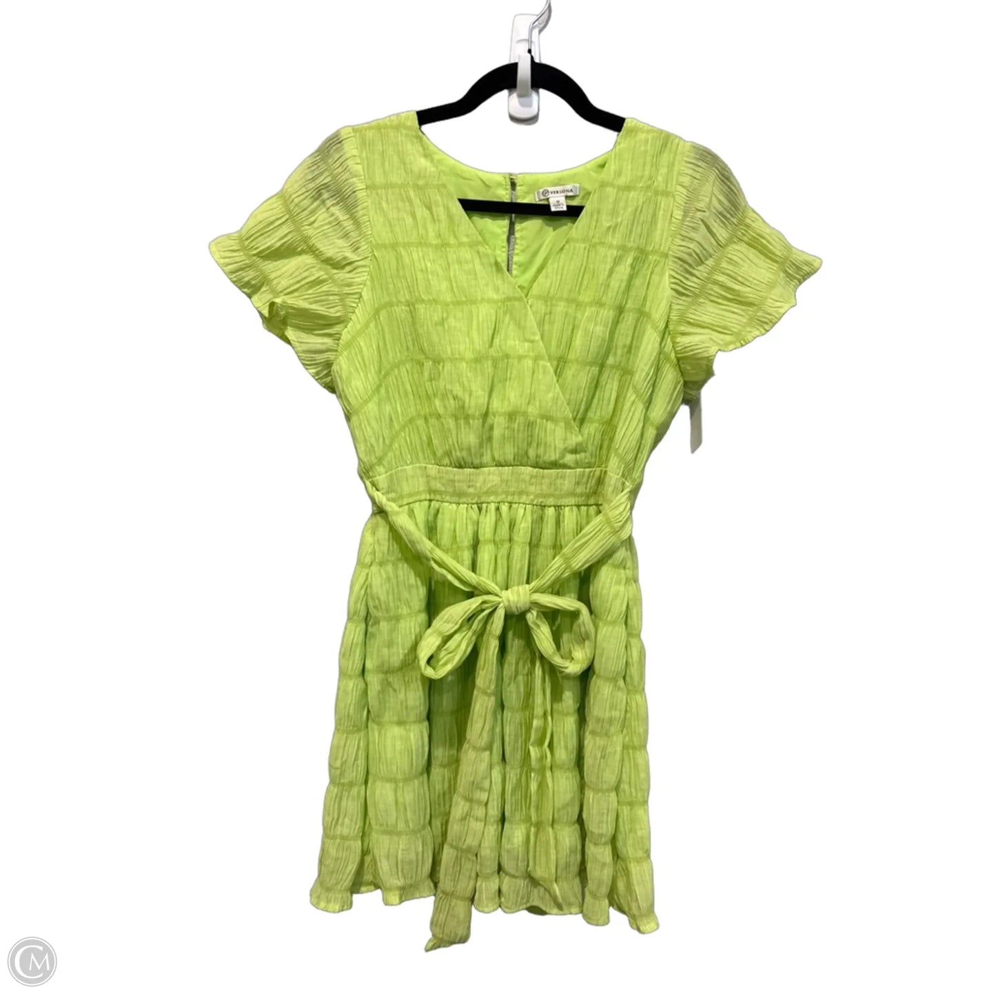 Dress Casual Short By Versona In Green, Size: S