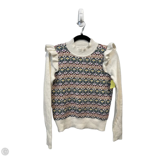 Sweater By Loft In Multi-colored, Size: Xxsp