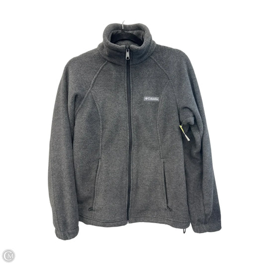 Jacket Fleece By Columbia In Grey, Size: S