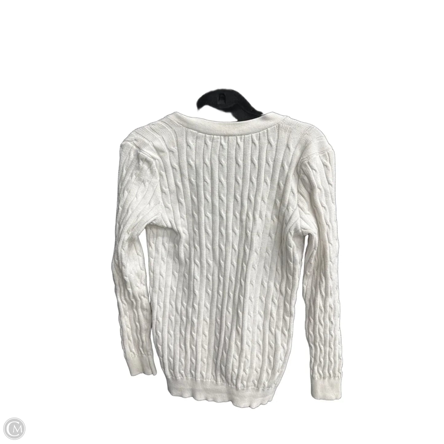 Cardigan By Polo Ralph Lauren In White, Size: L
