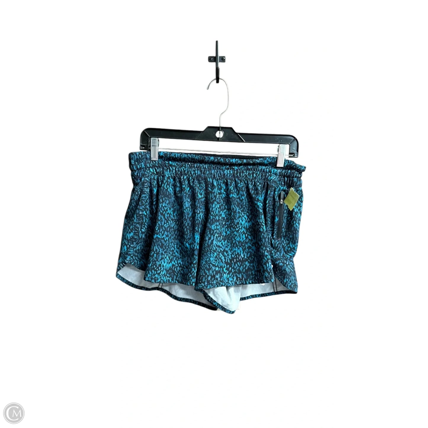 Athletic Shorts By Lululemon In Teal, Size: L
