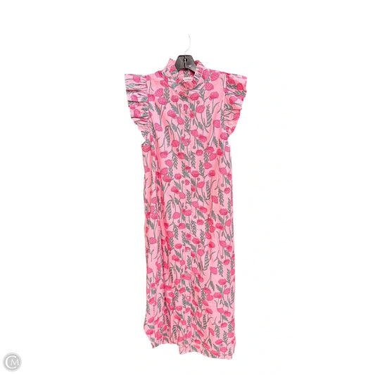 Dress Casual Maxi By Entro In Floral Print, Size: M