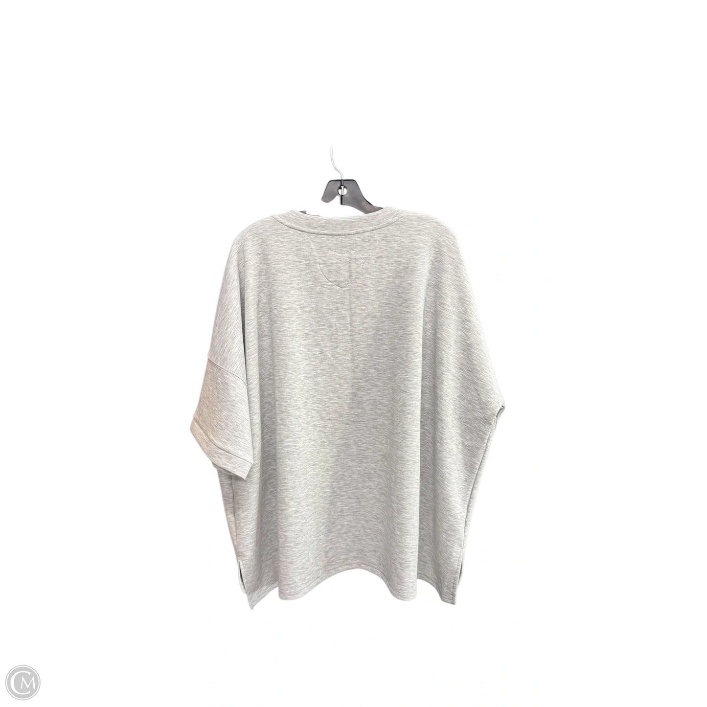 Top Short Sleeve By Umgee In Grey, Size: M