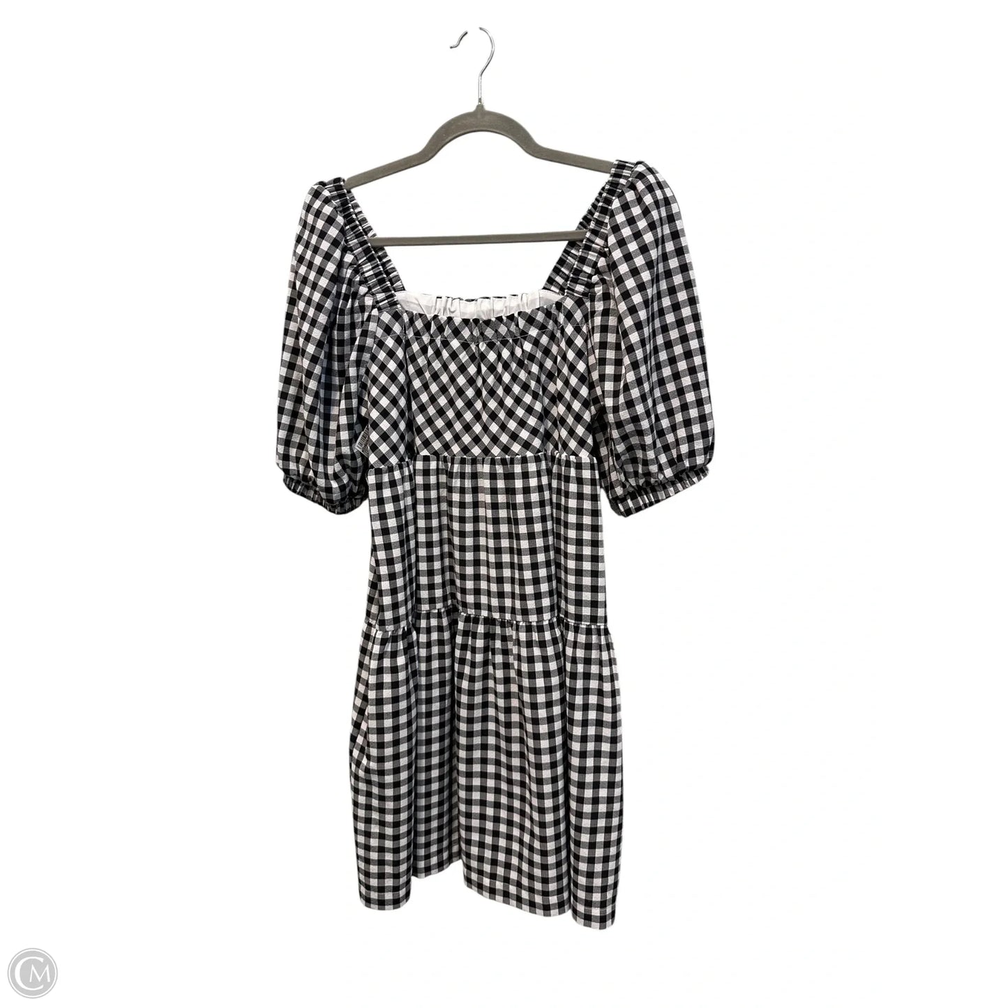 Dress Casual Short By English Factory In Checkered Pattern, Size: Xs