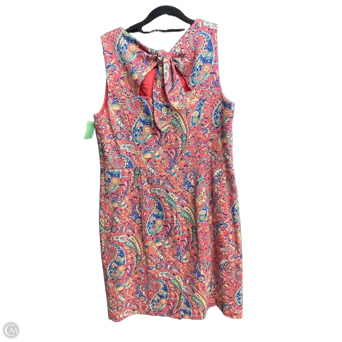 Dress Casual Midi By Talbots In Paisley Print, Size: M