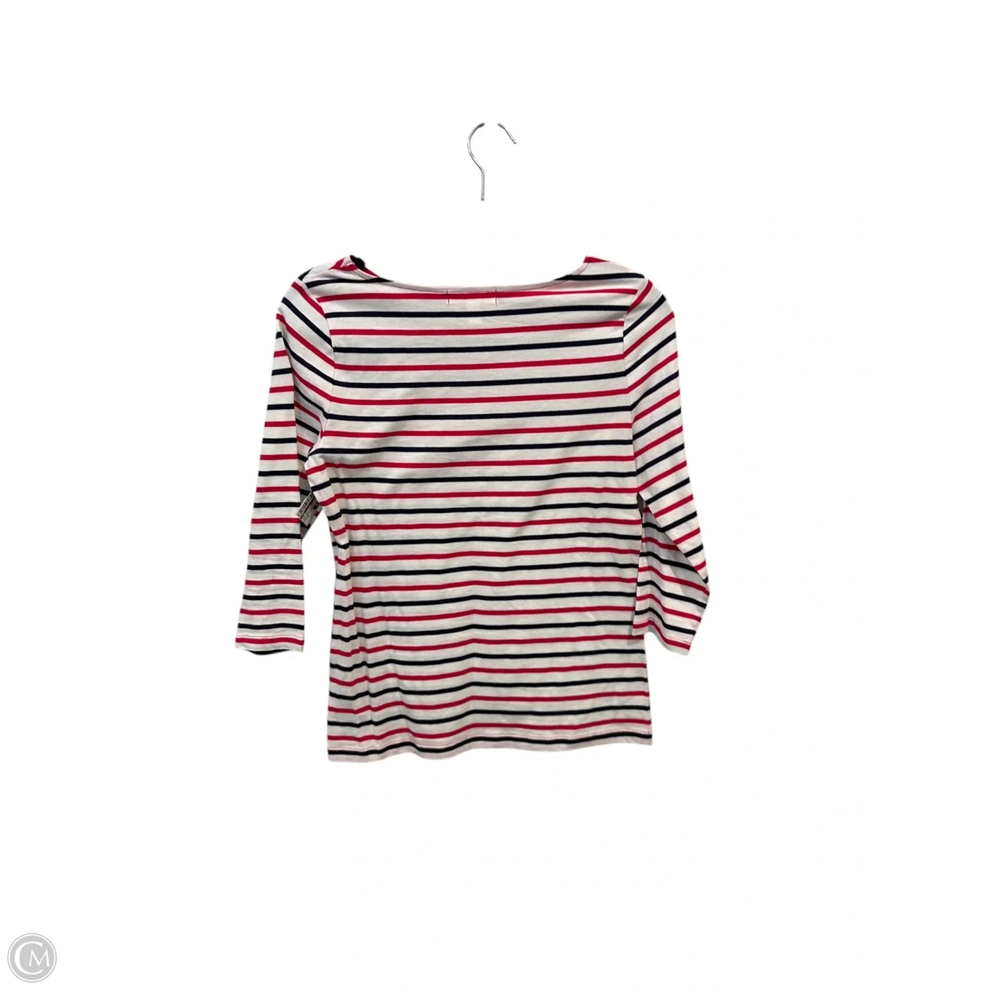 Top 3/4 Sleeve By 1901 In Striped Pattern, Size: Xs