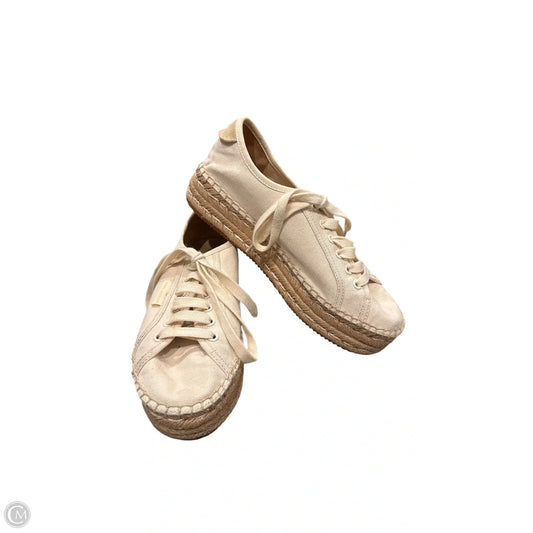 Shoes Sneakers By Tory Burch In Cream, Size: 8.5