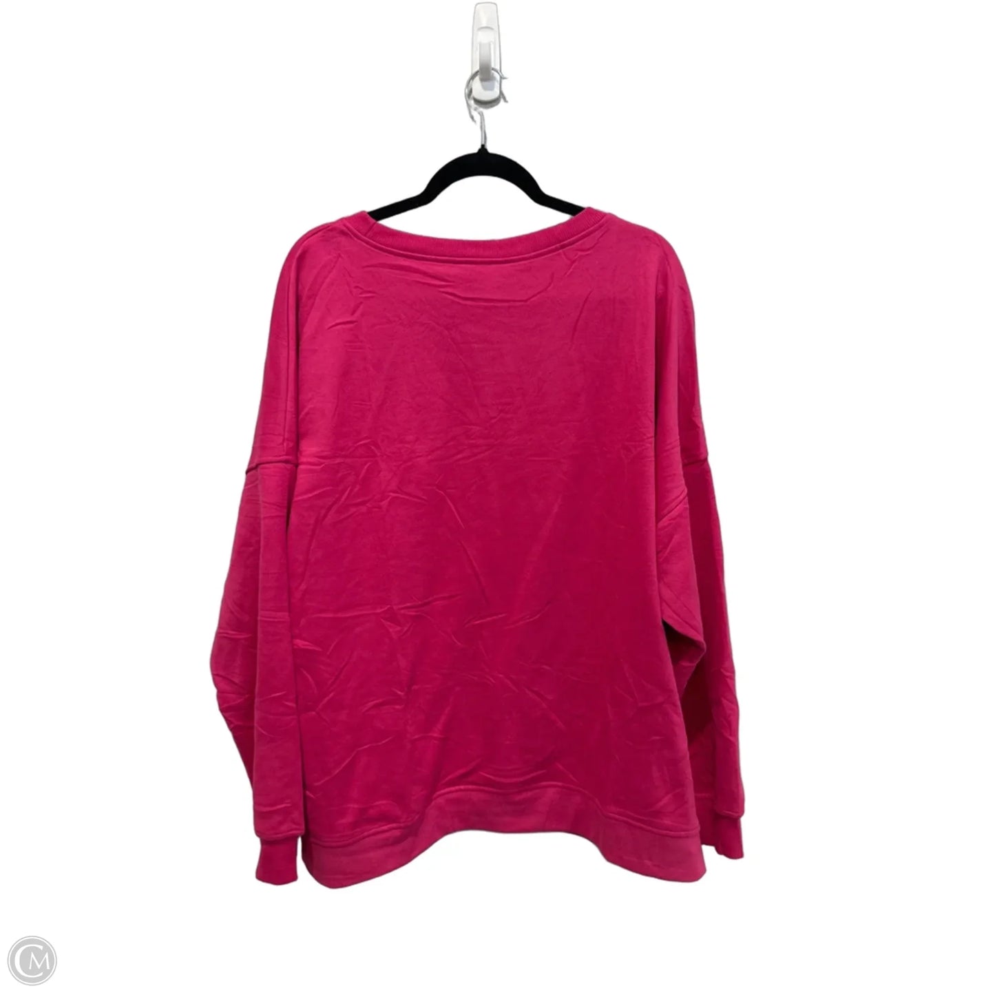 Sweatshirt Crewneck By Dokotoo In Pink, Size: 2x