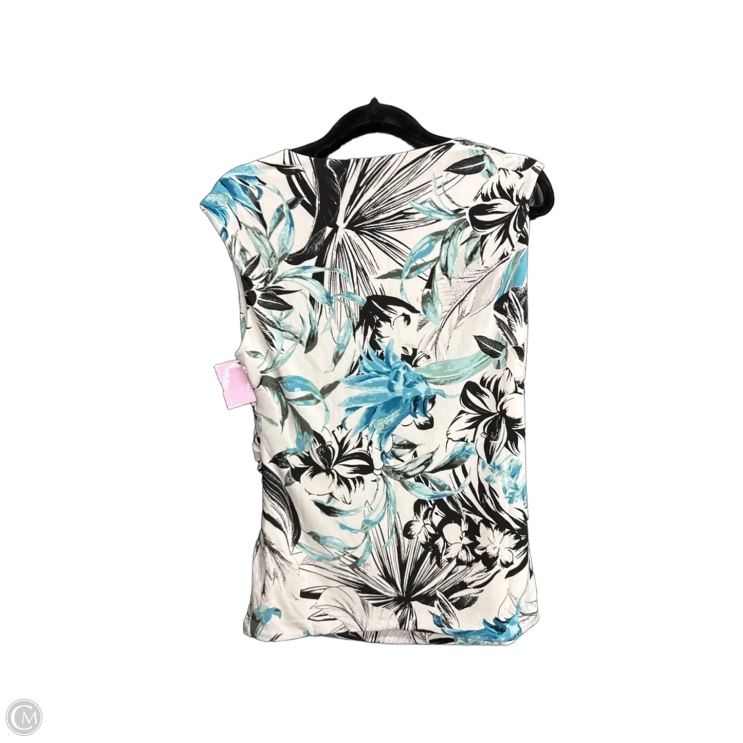 Top Sleeveless By White House Black Market In Tropical Print, Size: S