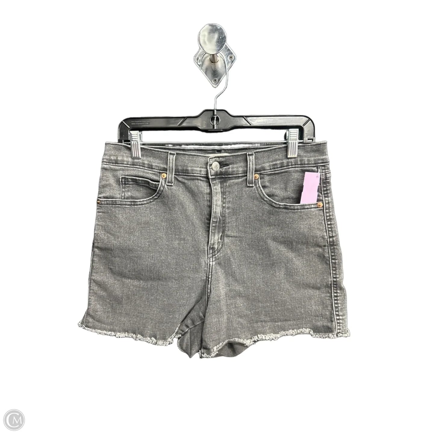 Shorts By Levis In Black Denim, Size: 10